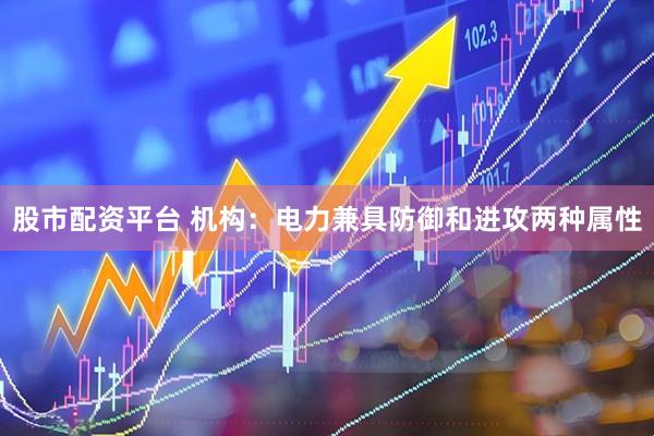 股市配资平台 机构：电力兼具防御和进攻两种属性